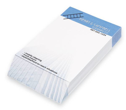 Slanted Notepad (small) - 3-1/4" x 5-5/8" (2 colour)