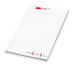 Notepad - 8" x 11" (4cp - 25S)