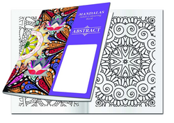Mandalas Adult Colouring Book - 8-1/2" X 11"