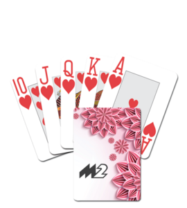 Poker Size Playing Cards - Custom Image Back
