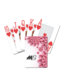 Jeux de cartes format Poker - Image personnalisée